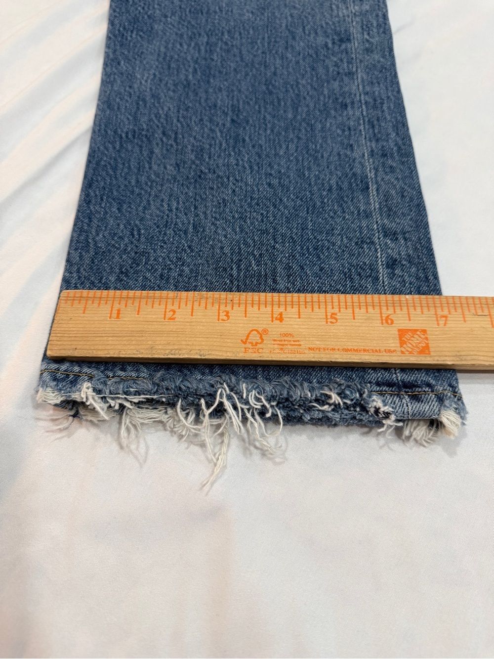 Agolde Riley High Rise Straight Crop In Frequency Size 30 - Picture 12 of 14
